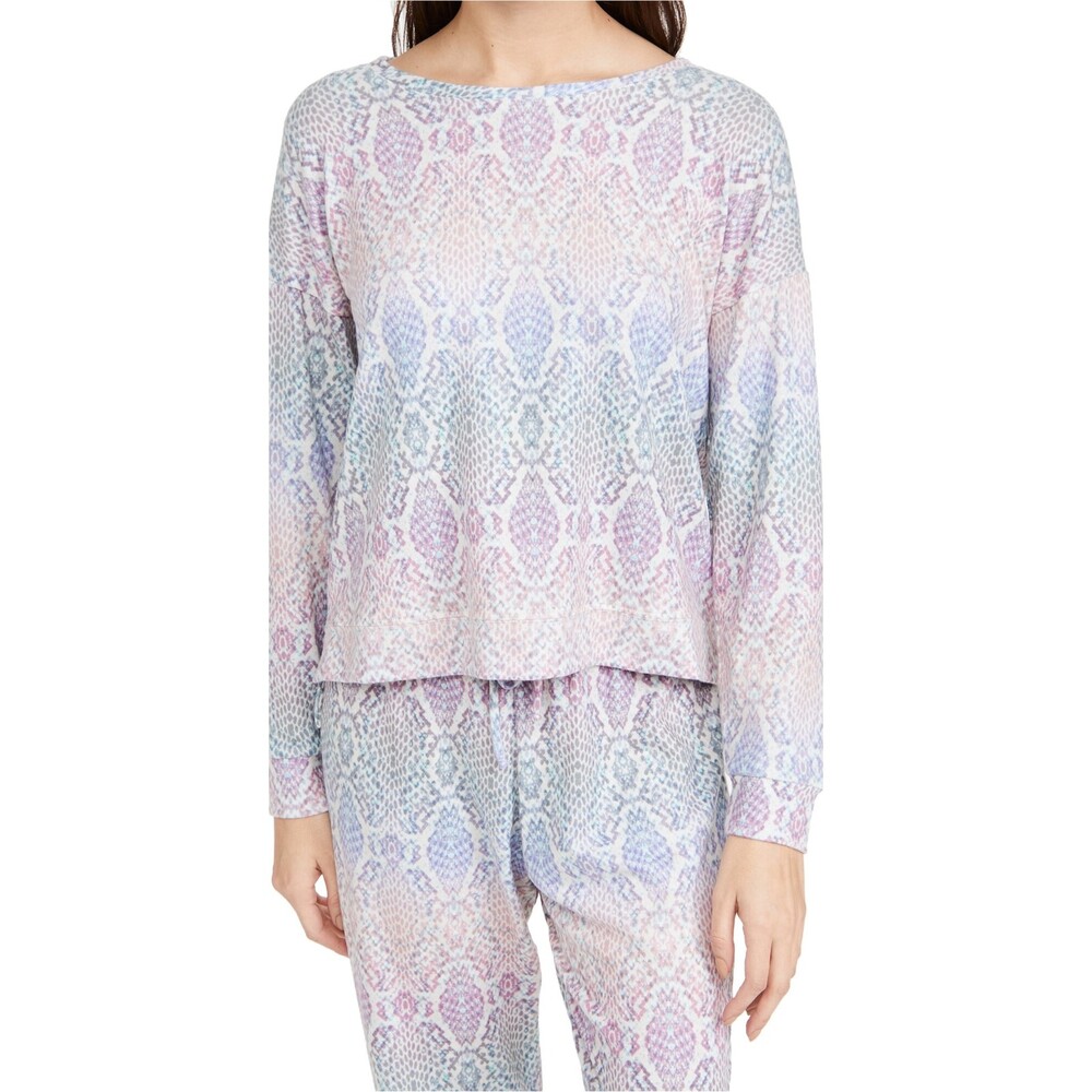 Onzie Rainbow Snake Sweatshirt Size S/M High Low Long Sleeve NWT B30